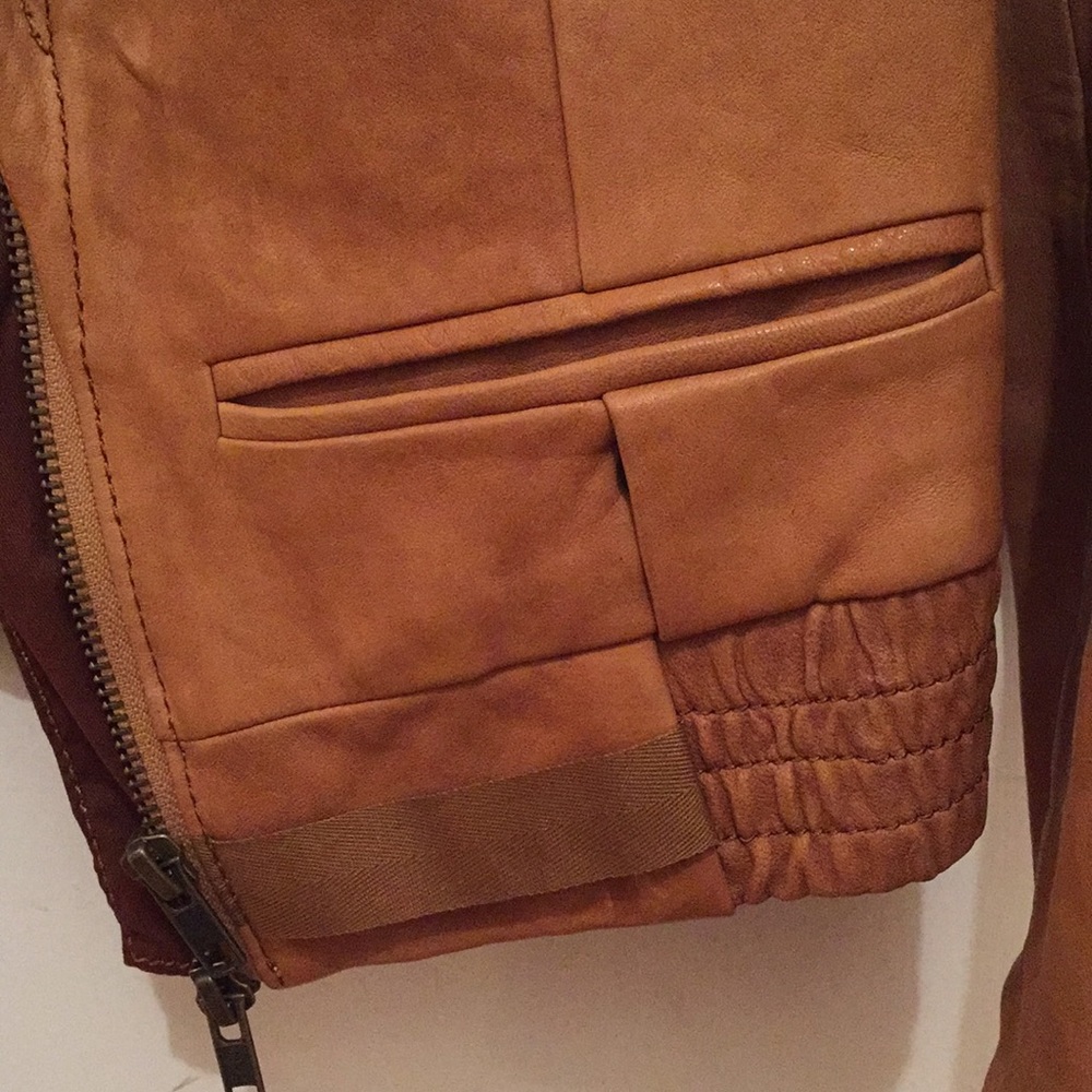 DVF Leather Jacket - Picture 2 of 7